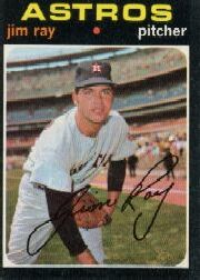 1971 Topps Baseball Cards      242     Jim Ray